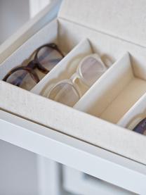Úložný box na brýle Premium, Světle béžová, hnědá, Š 30 cm, H 17 cm