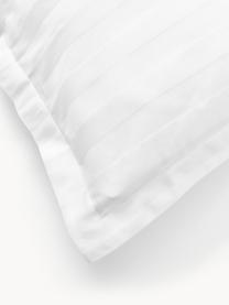 Pościel z satyny bawełnianej Willa, Biały, S 200 x D 200 cm + 2 poduszki 80 x 80 cm