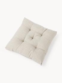 Coussin d'assise Outdoor Oline, 2 pièces, Beige, larg. 40 x long. 40 cm