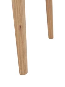 Mesa de comedor redonda de madera de roble maciza Archie, Ø 110 cm, Madera de roble maciza barnizada
100% madera con certificado FSC, procedente de silvicultura sostenible, Madera de roble, Ø 110 x Al 76 cm