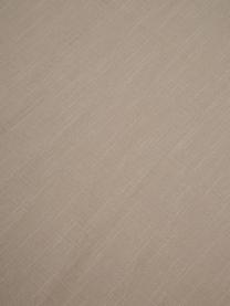 Katoenen tafelkleed Henley met franjes in beige, 100% katoen, Beige, Voor 4 - 6 personen (B 145 cm x L 200 cm)