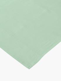 Sábana encimera de satén Comfort, Verde salvia, Cama 180/200 cm (270 x 270 cm)