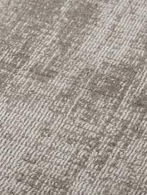 Handgeweven viscose vloerkleed Jane, Onderzijde: 100% katoen Het in dit pr, Greige, B 200 x L 300 cm (maat L)