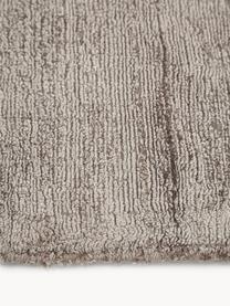 Tappeto in viscosa fatto a mano Jane, Retro: 100% cotone Il materiale , Tortora, Larg. 200 x Lung. 300 cm (taglia L)