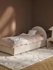 Jednolůžková postel Ebba, Béžová, Š 90 cm, D 200 cm