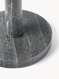 Mramorový stojan na kuchyňské role Agata, Mramor, Antracitová, mramorovaná, Ø 15 cm, V 30 cm