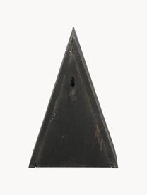 Domek dla owadów z drewna sosnowego Wigwam, Korpus: drewno sosnowe, Czarny, beżowy, S 18 x W 27 cm
