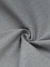 Bavlněné povlečení se sepraným efektem Arlene, Tmavě šedá, 200 x 200 cm + 2 polštáře 80 x 80 cm