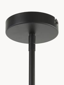 Grande suspension design Guna, Noir, doré, Ø 70 x haut. 10 cm