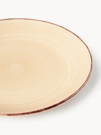 Servizio di piatti dipinti a mano Baita, 6 persone (18 pz), Gres, Tonalità rosse, beige e terracotta, 6 persone (18 pz)