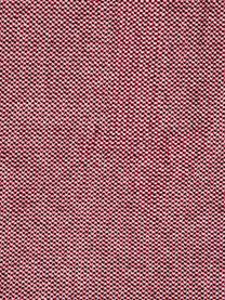 Manta de algodón Santas Little Helper, 100% algodón, Off White, rojo, An 150 x L 200 cm
