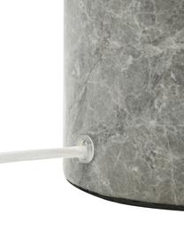 Velká stolní lampa s mramorovou podstavou Gia, Béžová, tmavě šedá, mramorovaná, Ø 46 cm, V 60 cm