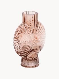 Grosse Design-Vase Galaxy, Glas, Apricot, B 23 x H 32 cm