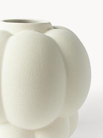 Jarrón de cerámica Uva, 28 cm, Cerámica, Blanco Off White, Ø 26 x Al 28 cm