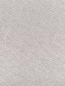 Katoenen plaid Madison in lichtgrijs met franjes, 100% katoen, Lichtgrijs, B 140 x L 170 cm