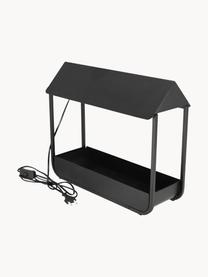 LED-Pflanzenlampe Lilo, Schwarz, B 42 x H 37 cm