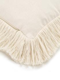 Housse de coussin 40x40 beige Tine, Beige clair