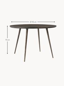 Table ronde en bois de chêne Accent, tailles variées, Bois de chêne

Ce produit est fabriqué à partir de bois certifié FSC® et issu d'une exploitation durable, Bois de chêne, foncé, Ø 110 x haut. 73 cm