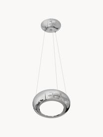 LED hanglamp Mercurio, handgemaakt, Zilverkleurig, Ø 28 cm