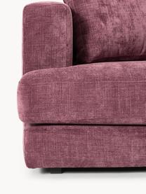 Sessel Tribeca, Bezug: 100 % Polyester Der strap, Gestell: Buchenholz, Kiefernholz, , Webstoff Aubergine, B 110 x T 100 cm