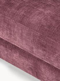 Sessel Tribeca, Bezug: 100 % Polyester Der strap, Gestell: Buchenholz, Kiefernholz, , Webstoff Aubergine, B 110 x T 100 cm