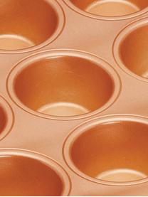 Muffinbakvorm Smart in koper, Staal, keramiek, Koperkleurig, B 23  x D 25 cm