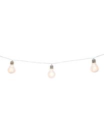 Guirlande lumineuse LED Stella, 450 cm, 10 lampions, Transparent, couleur argentée, noir, long. 450 cm