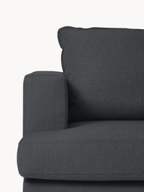 Fauteuil Tribeca, Tissu anthracite, larg. 110 x long. 96 cm