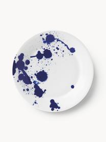 Snídaňový talíř z porcelánu Pacific Blue, Porcelán, Abstraktní, Ø 24 cm