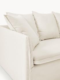 Sofa Mila (3-Sitzer), Bezug: 100% Polyester Der hochwe, Gestell: Kieferholz, Faserplatte, , Webstoff Beige, B 220 x T 93 cm