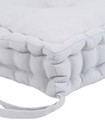 Coussin de chaise gris clair Kiara, Gris clair