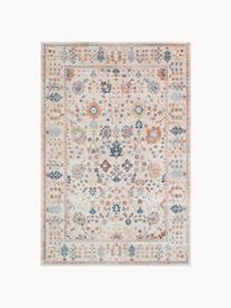 Kurzflor-Teppich Heritage mit bunten Ornamenten, Flor: 100% Polyester, Hellbeige, Bunt, B 160 x L 236 cm (Größe M)