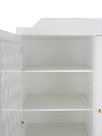 Šatní skříň Harlequin, Bílá, Š 106 cm, V 176 cm
