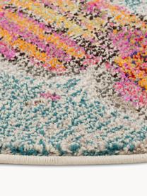 Kulatý designový koberec s nízkým vlasem Celestial, Světle béžová, více barev, Ø 240 cm (velikost XL)