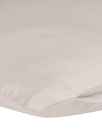 Funda de almohada de satén Comfort, Gris pardo, An 45 x L 85 cm