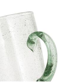 Brocca verde chiaro con bolle d'aria Victor, 1.1 L, Vetro, Verde chiaro, Alt. 21 cm