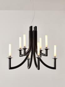 Lustre Khan, Noir, haute brillance, Ø 77 x haut. 61 cm