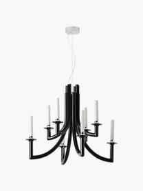 Lustre Khan, Noir, haute brillance, Ø 77 x haut. 61 cm