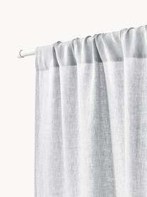 Rideau semi-transparent avec ourlet en tunnel Maisie, 2 pièces, 100 % fibres de chanvre

Le matériau est certifié STANDARD 100 by OEKO-TEX®, 6760CIT, Gris clair, blanc, larg. 135 x long. 260 cm