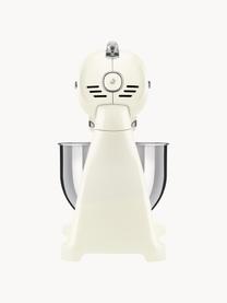 Robot da cucina 50's Style, Ciotola: acciaio inossidabile, Bianco crema lucido, Larg. 40 x Alt. 38 cm