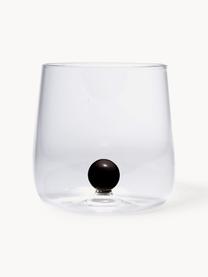 Verres à eau artisanaux Bilia, 6 pièces, Verre borosilicate, soufflé bouche

Découvrez la polyvalence du verre borosilicaté pour votre maison ! Ce matériau de haute qualité, fiable et robuste, se distingue par une résistance exceptionnelle à la chaleur, ce qui le rend idéal pour votre thé ou café chaud. Par rapport au verre traditionnel, le verre borosilicaté est plus résistant aux fissures et aux bris, en faisant un compagnon sûr pour votre intérieur, Transparent, noir, Ø 9 x haut. 9 cm, 440 ml