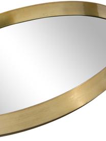 Okrúhle nástenné zrkadlo Metal, Mosadzná, Ø 30 x H 3 cm