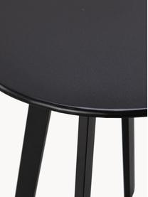 Table d'appoint de jardin Fer, Métal, enduit, Noir, Ø 40 x haut. 49 cm