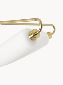 Plafonnier LED Tate, Doré, blanc, Ø 76 x haut. 46 cm