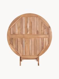 Mesa para exterior de teca Oviedo, Ø 100 cm, Madera de teca, Madera de teca, Ø 100 x Al 75 cm