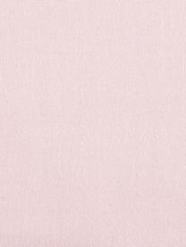 Biancheria da letto in cotone lavato con volant Florence, Rosa, 155 x 200 cm + 1 federa 50 x 80 cm