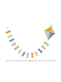 Girlande Kite aus Baumwolle, 180 cm, 100 % Baumwolle, Mehrfarbig, L 180 cm