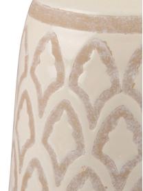 Vase en céramique Rustica, Couleur crème, beige