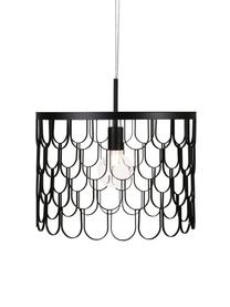 Lampada a sospensione di design Gatsby, Nero, Ø 45 x Alt. 32 cm