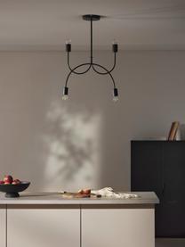Lampa sufitowa Bea, Czarny, S 49 x W 69 cm